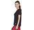 GODRI SERENE V-NECK TEE, BBBBLACK