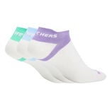 3PK WOMENS NON TERRY LOW CUT, WHITE