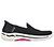 GO WALK ARCH FIT, BLACK/HOT PINK
