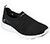 D'LUX COMFORT-GLOW TIME, BLACK/WHITE