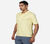 OFF DUTY POLO, LIGHT GREY/YELLOW