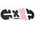 ARCH FIT-COOL OASIS, BLACK/WHITE/PINK