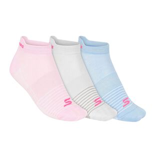 3PK WOMENS ACTIVE NON TERRY L, PINK/BLUE