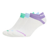 3PK WOMENS NON TERRY LOW CUT, WHITE