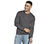 GOKNIT PIQUE HENLEY, CCHARCOAL