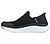 Skechers Slip-ins Relaxed Fit®: D'Lux Walker - Homebound, BLACK/WHITE