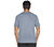 MOTION TEE, BLUE/GREY
