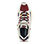 D'LITES 4.0 - ENERGY CODE, NATURAL/BURGUNDY