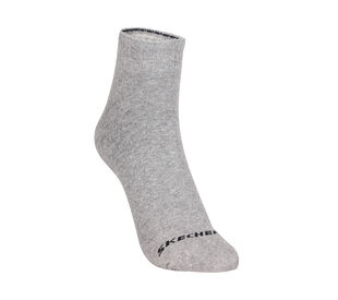 1PK MENS 1/2 TERRY ANKLE, GRAY