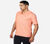 OFF DUTY POLO, CORAL/LIME
