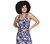 THE GOWALK DIZZY FLORAL RACER, PPINK/MULTI