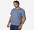 SKECH-AIR TEE, BLUE/WHITE