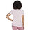 GODRI SERENE V-NECK TEE, PINK/LAVENDER