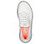 D'LUX WALKER, WHITE/HOT CORAL