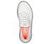 D'LUX WALKER, WHITE/HOT CORAL
