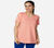 DIAMOND BLISSFUL TUNIC, CORAL/LIME
