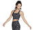 DIAMOND STATUS MID TANK BRA, BBBBLACK