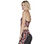 DVF: GO SCULPT Racerback Longline Bra, BLACK/HOT PINK