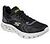 GO RUN GLIDE-STEP FL, BLACK/LIME