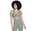 GOFLEX JACQUARD BRA, LIGHT GREEN