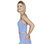 GOSTRETCH RACERBACK BRA, PERIWINKLE
