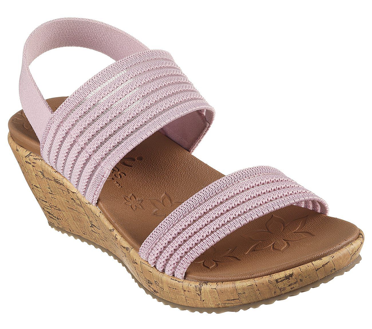 Skechers luxe foam sandals black sales