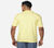 OFF DUTY POLO, LIGHT GREY/YELLOW
