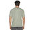 LATITUDE TEE, LIGHT GREY/GREEN