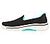 GO WALK ARCH FIT - IMAGINED, BLACK/TURQUOISE