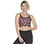DVF: GO SCULPT Racerback Longline Bra, BLACK/HOT PINK