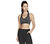 SEAMLESS SPORTS BRA, BLACK/WHITE