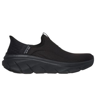 SKECHERS SLIP-INS RF: D'LUX WALKER 2.0- Happy Step, BBLACK