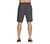 GOKNIT PIQUE 9IN SHORT, CCHARCOAL