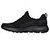 GO WALK 5 - DOWNDRAFT, BLACK/CHARCOAL