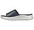 GO WALK FLEX SANDAL , BBBBLACK