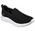 GO WALK FLEX, BLACK/WHITE