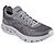 GO RUN GLIDE-STEP FL, LIGHT GREY