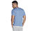  ON THE ROAD TEE, BLUE/WHITE