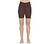 GOSCULPT 6" BIKE SHORT, BURGUNDY/BROWN