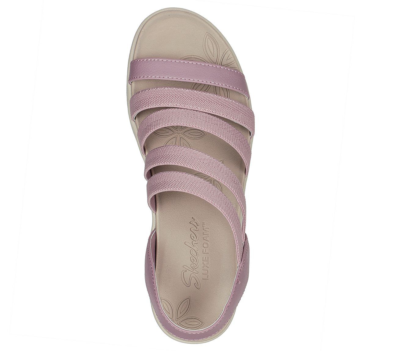 Skechers memory foam slides discount
