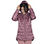 GOWALK DIAMOND QUILT JACKET, DARK MAUVE