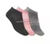 3PK WOMENS MICROFIBER NON TER, GGREY/BLACK