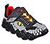 SKECH-O-SAURUS LIGHTS-DINO-TR, CHARCOAL/RED