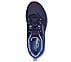 D'LUX FITNESS-NEW MOXIE, NAVY/MULTI Footwear Top View
