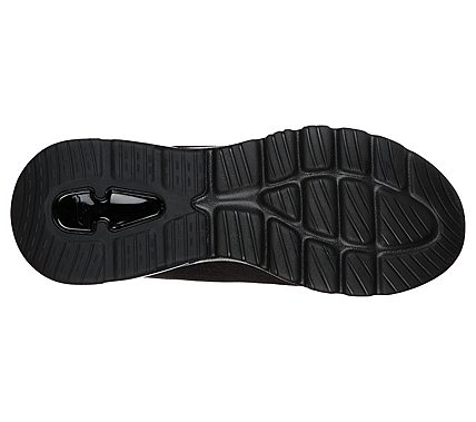 GO WALK AIR - NITRO, BBLACK Footwear Bottom View