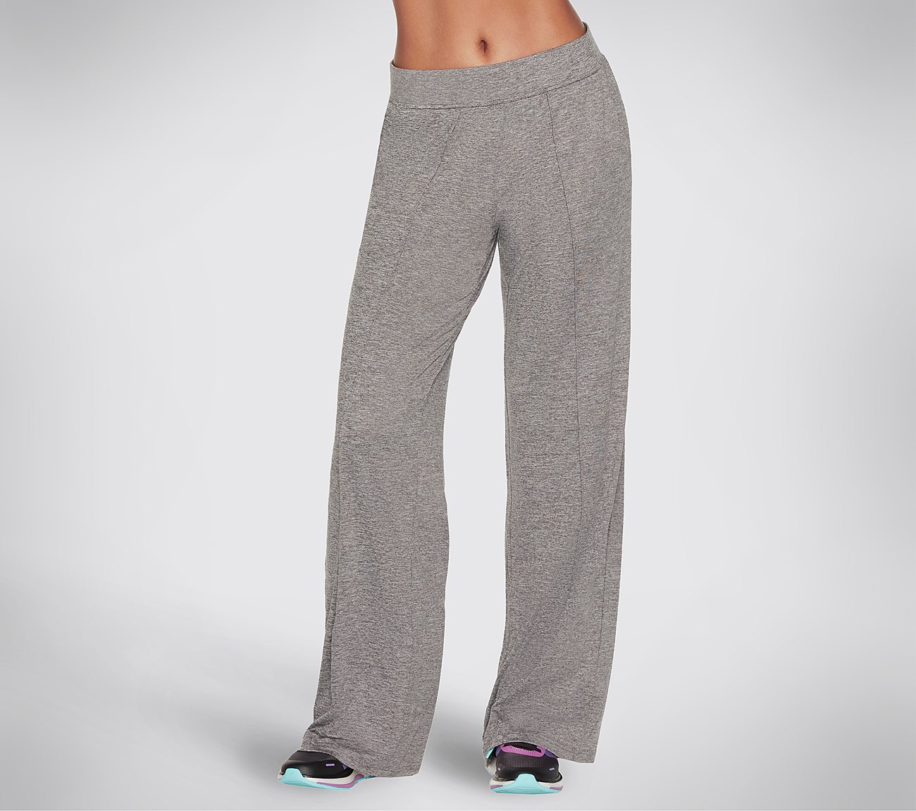 GODRI SWIFT SLIMTUCK PANT, CCHARCOAL Apparels Lateral View