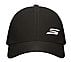 ELASTICATED PERFORMANCE BASEBALL HAT , BLACK