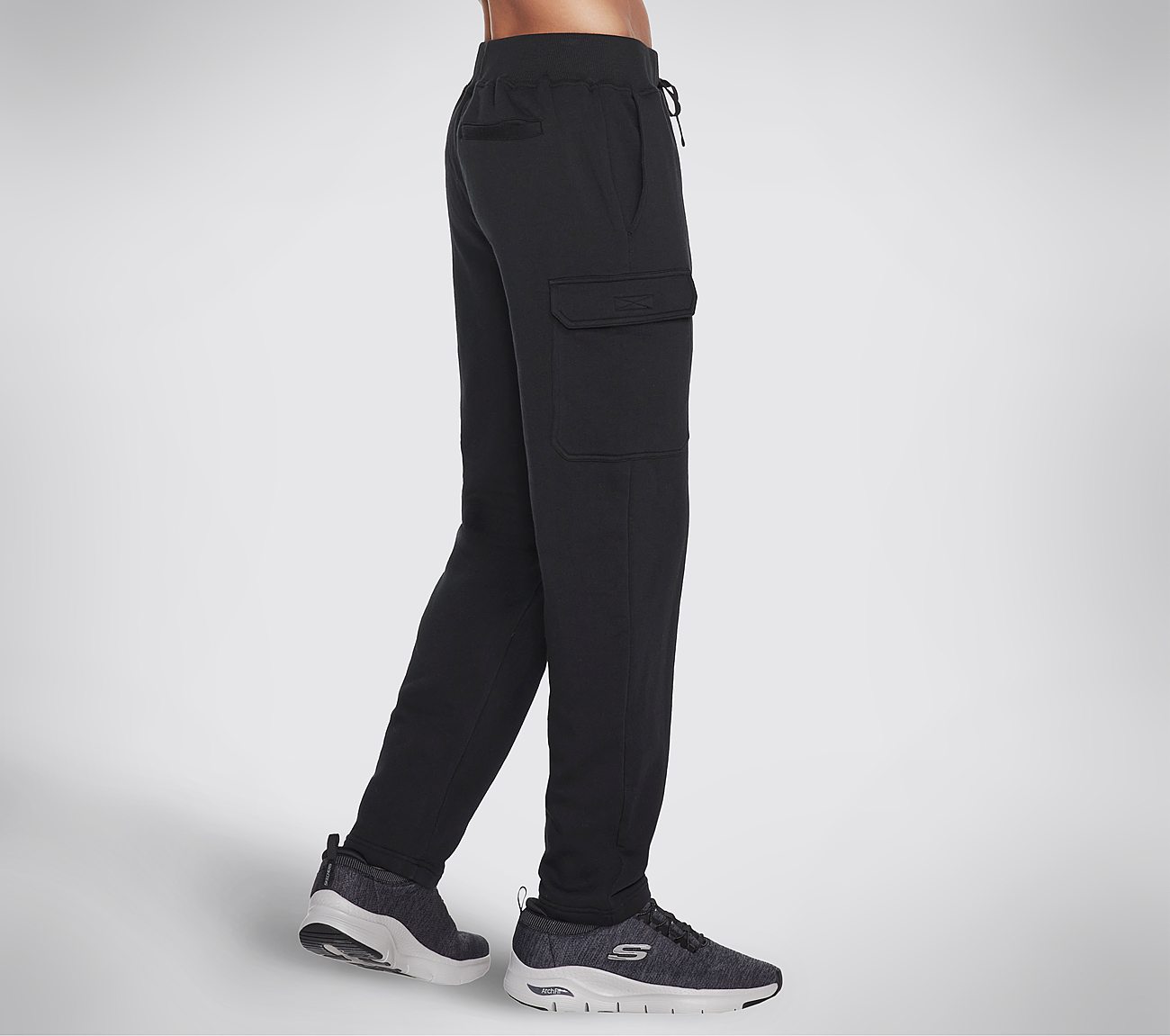 SKECH-SWEATS UTILITY CARGO PA, BBBBLACK Apparels Bottom View