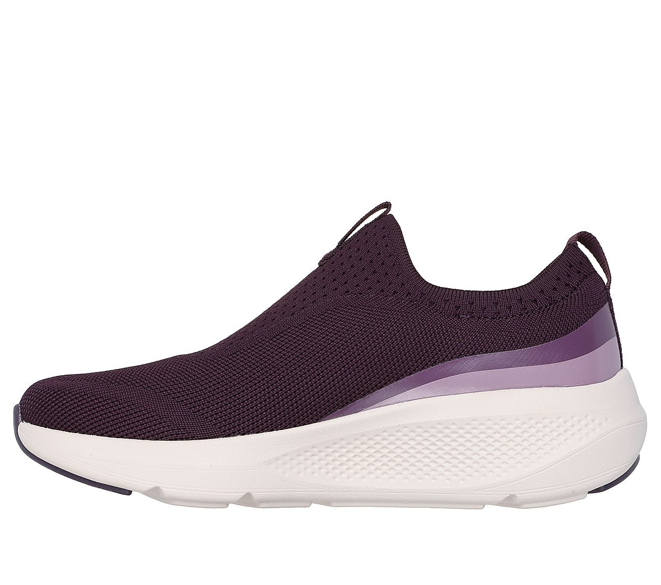GO RUN ELEVATE - HOT STREAK, PLUM Footwear Left View