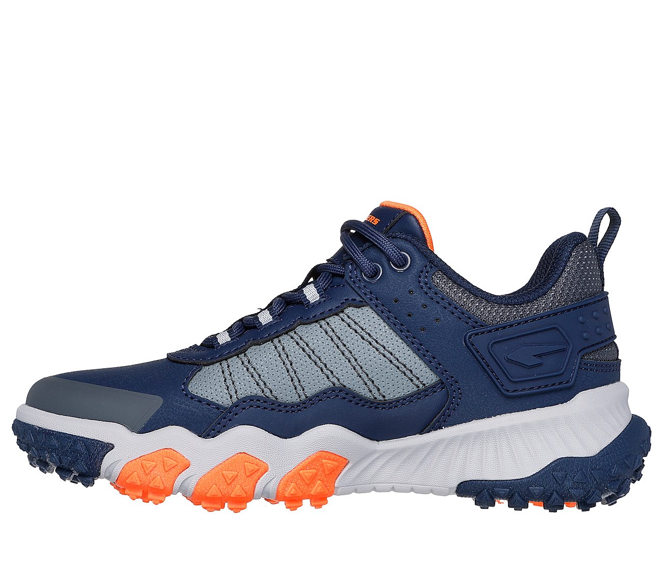 SKECHERS ELITE SPORT FIELD, NVY/CHRCL Footwear Left View